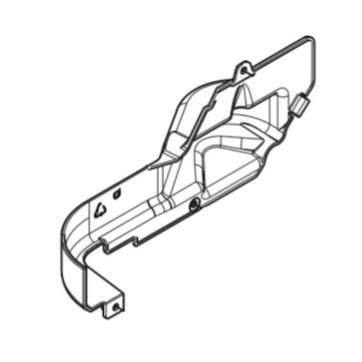 Ranskalaiset suojavyöt, vasen ryhmässä Varaosat / Rider Varaosat / Varaosat Husqvarna Rider 420 TSX AWD @ GPLSHOP (5932133-01)