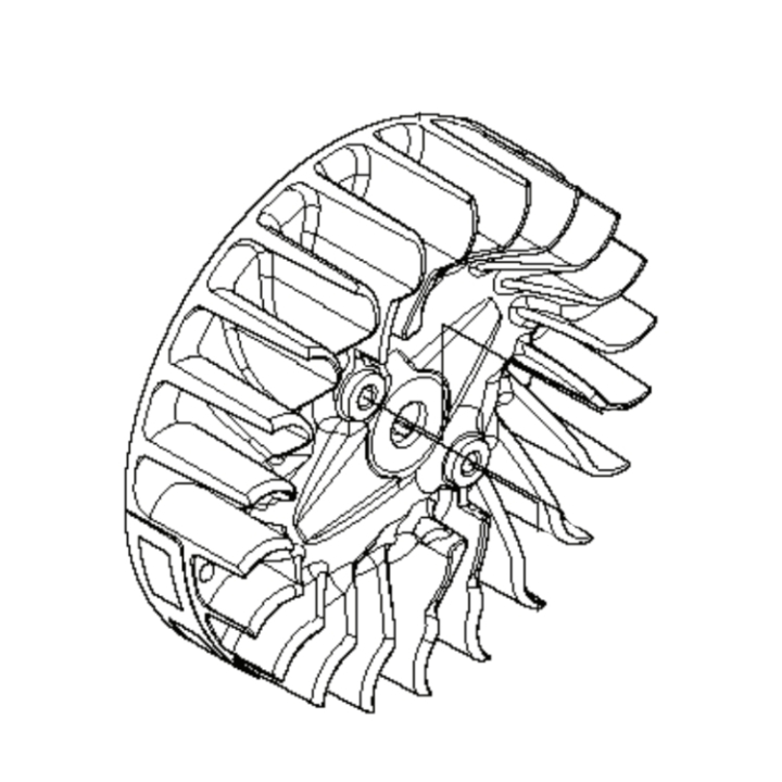 Vauhtipyörän Husqvarna 592XPG ryhmässä Varaosat / Varaosat Moottorisahat / Varaosat Husqvarna 592XP/G @ GPLSHOP (5932399-02)