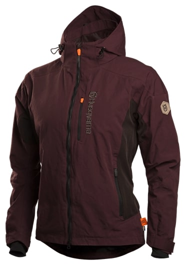 Husqvarna Xplorer Shell jacket women grape purple ryhmässä Husqvarnan metsä- ja puutarhatuotteet / Husqvarna Työvaatteet/laitteet / Vapaa-ajan vaatteet Xplorer @ GPLSHOP (5932504)