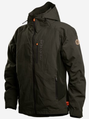 Husqvarna Xplorer Shell jacket men forest green, L ryhmässä Husqvarnan metsä- ja puutarhatuotteet / Husqvarna Työvaatteet/laitteet / Vapaa-ajan vaatteet Xplorer @ GPLSHOP (5932505-54)