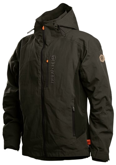 Husqvarna Xplorer Shell jacket men forest green ryhmässä Husqvarnan metsä- ja puutarhatuotteet / Husqvarna Työvaatteet/laitteet / Vapaa-ajan vaatteet Xplorer @ GPLSHOP (5932505)