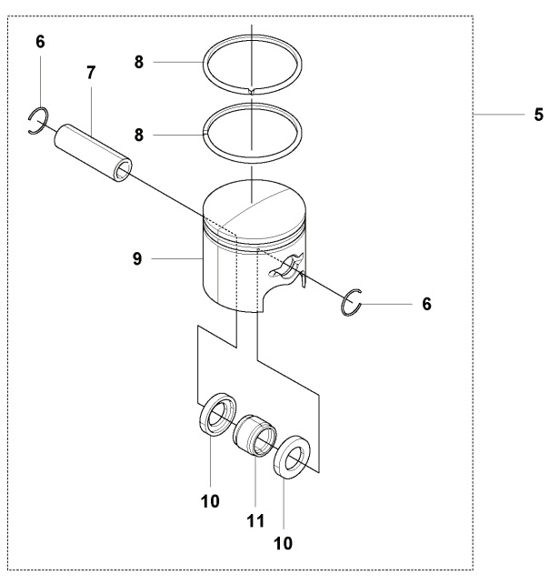 Mäntä Täydellinen 5933051-01 ryhmässä  @ GPLSHOP (5933051-01)