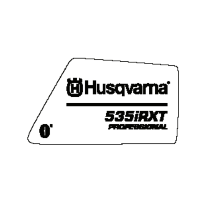 Tarratuote ryhmässä Varaosat / Varaosat Raivaussahat / Varaosat Husqvarna 535iRXT @ GPLSHOP (5933498-01)