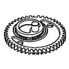 Gear Hd/Hs ryhmässä Varaosat / Varaosat Pensasleikkurit / Varaosat Husqvarna 525HE4 @ GPLSHOP (5936515-01)
