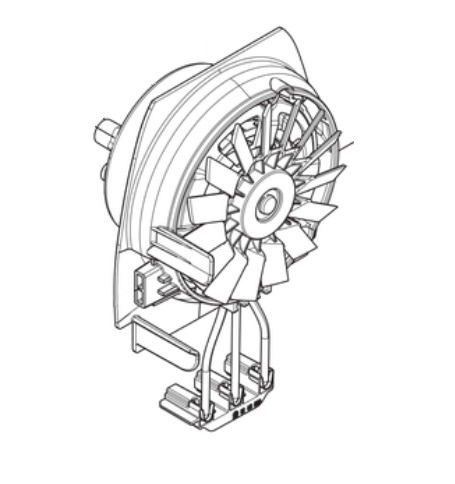 Motor Assy Adapter Spare Part 5950107-08 ryhmässä @ GPLSHOP (5950107-08)