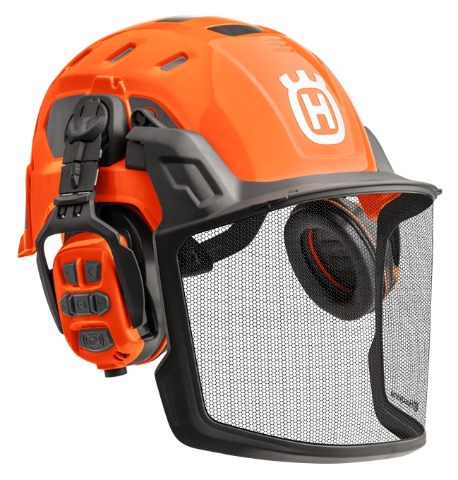 Suojakypärä Husqvarna Technical X-com R, Bluetooth & FM radio ryhmässä Husqvarnan metsä- ja puutarhatuotteet / Husqvarna Työvaatteet/laitteet / Suojakypärä @ GPLSHOP (5950843-01)