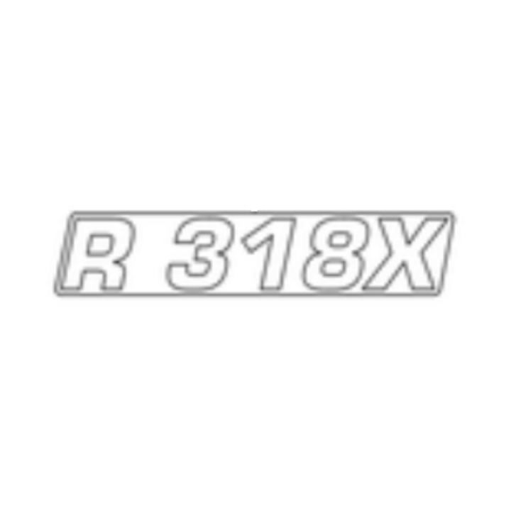 Konepellin tarra r 318x ryhmässä @ GPLSHOP (5952749-01)