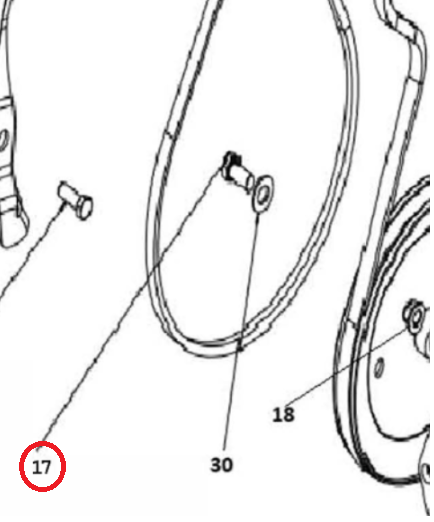 Ruuvia Kusikulmainen Päälaippa 3/8- 5955179-01 ryhmässä  @ GPLSHOP (5955179-01)
