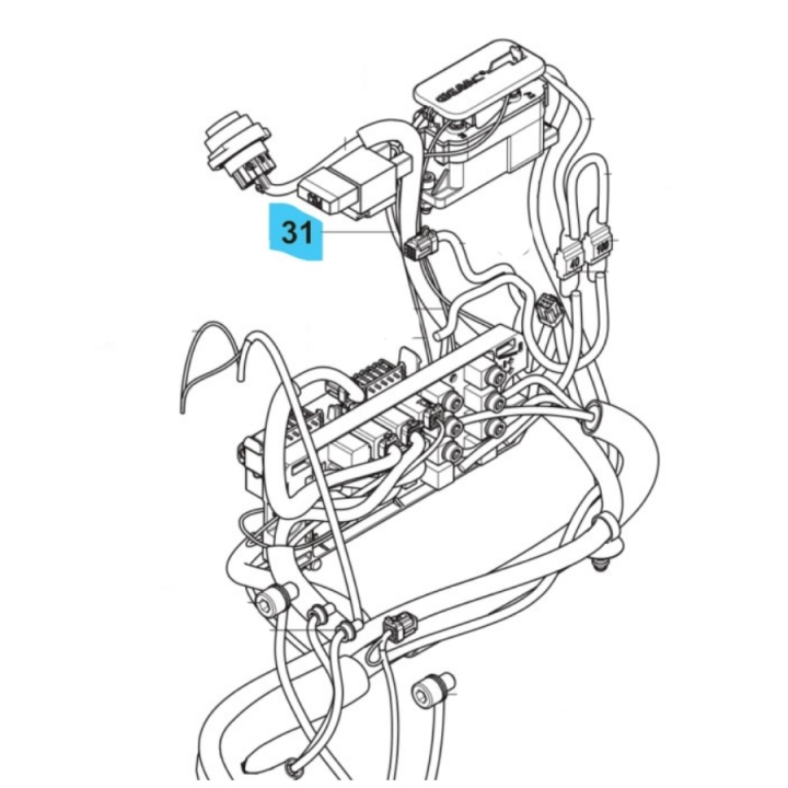 Johtosarja Virtalähde W122 ryhmässä  @ GPLSHOP (5960280-03)