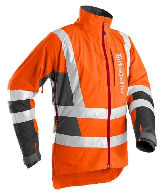 Metsätyöpusero Husqvarna Technical High Viz ryhmässä Husqvarnan metsä- ja puutarhatuotteet / Husqvarna Työvaatteet/laitteet / Metsätyöpusero @ GPLSHOP (5963037)