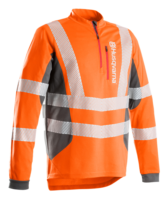 T-shirt Technical High Viz, long sleeve EN 20471 ryhmässä Husqvarnan metsä- ja puutarhatuotteet / Husqvarna Työvaatteet/laitteet / Työvaatteet / Tuotteet @ GPLSHOP (5963038)