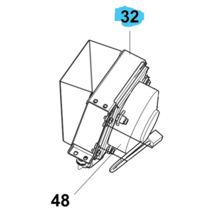 Öljynjäähdytin Assy ryhmässä Varaosat / Rider Varaosat / Varaosat Husqvarna Rider 420 TSX AWD @ GPLSHOP (5965123-01)