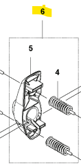 Pidikesarja Tärinänvaimennus 5969021-01 ryhmässä Varaosat / Varaosat Raivaussahat / Varaosat Husqvarna 535iRXT @ GPLSHOP (5969021-01)