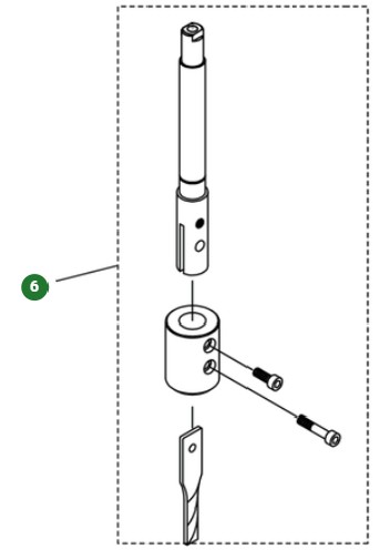 Cutter Assy 5970483-02 ryhmässä @ GPLSHOP (5970483-02)