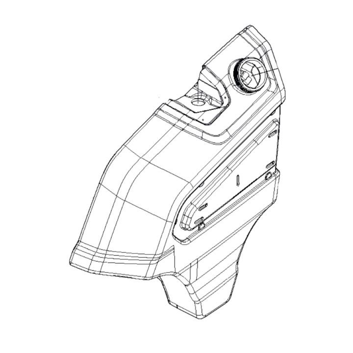Polttoainesäiliö P500 Hybrid / P525D ryhmässä  @ GPLSHOP (5970735-01)