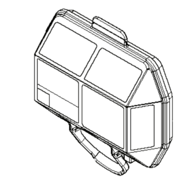Ilmansuodatin Puolikko 5971760-01 ryhmässä Varaosat / Varaosat Moottorisahat / Varaosat Husqvarna T525 @ GPLSHOP (5971760-01)
