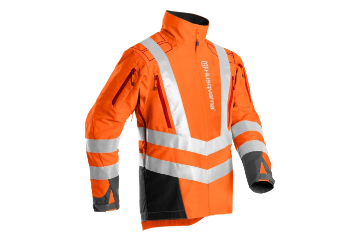 Raivaus- ja trimmauspusero, High Viz ryhmässä Husqvarnan metsä- ja puutarhatuotteet / Husqvarna Työvaatteet/laitteet / Metsätyöpusero @ GPLSHOP (5972459)