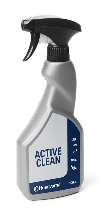 Husqvarna Active Clean Spray 500ml ryhmässä Husqvarnan metsä- ja puutarhatuotteet / Husqvarna Rasvat ja Öljyt / Rasvat ja Öljyt @ GPLSHOP (5972557-01)