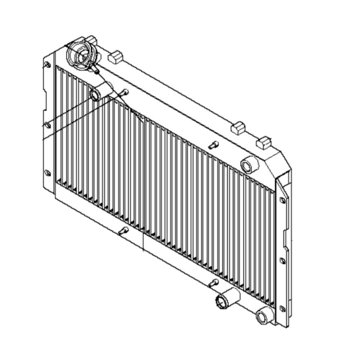 Vesi- ja öljyjäähdytin, täydellinen ryhmässä  @ GPLSHOP (5972964-01)