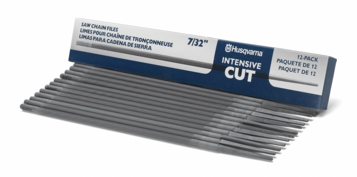 viilat - Intensive Cut Ø4.8 mm 12pcs ryhmässä Husqvarnan metsä- ja puutarhatuotteet / Husqvarna Moottorisahat / Teräketjut,  Terälevyt & Viilaustarvikkeet / Viilaustarvikkeet @ GPLSHOP (5973558-02)