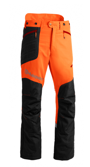Raivaus- ja trimmaushousut Husqvarna Technical, 56 ryhmässä Husqvarnan metsä- ja puutarhatuotteet / Husqvarna Työvaatteet/laitteet / Turvahousut @ GPLSHOP (5976606-56)