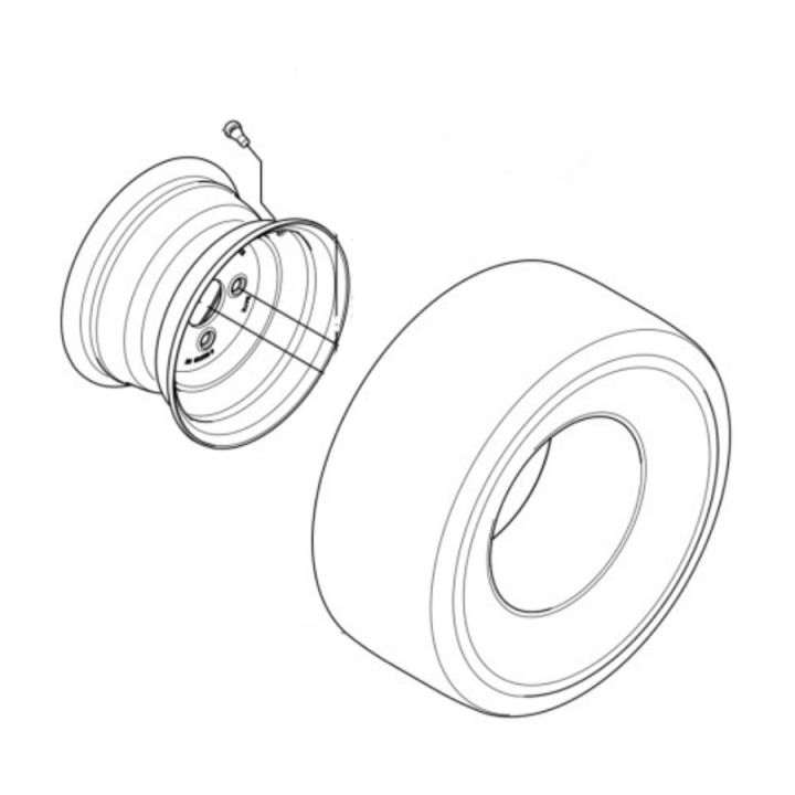 Pyörän kokoonpano 20X8-10 ryhmässä  @ GPLSHOP (5977112-01)