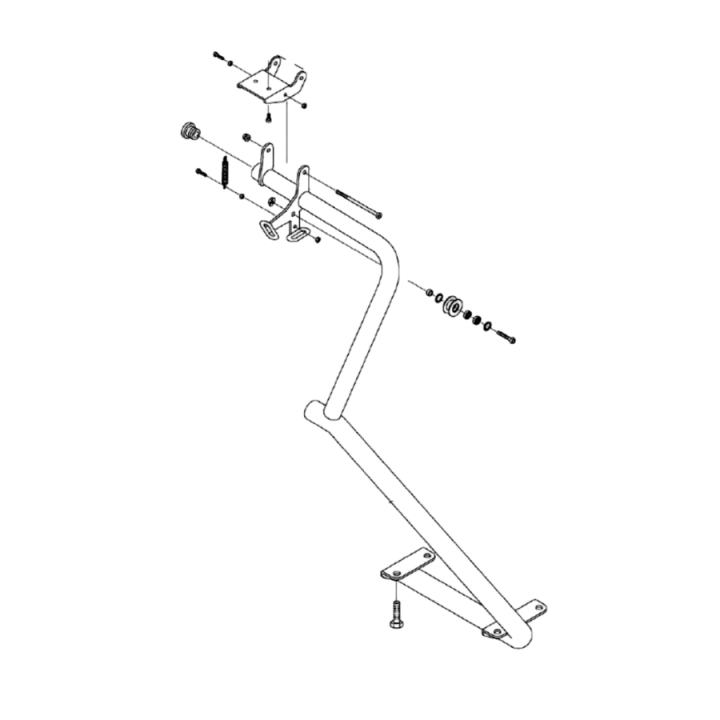 Support Assy Rel Support G 5977130-01 ryhmässä Varaosat / Varaosat Övriga Reservdelar / Varaosat Övrigt / Varaosat Husqvarna CL400 @ GPLSHOP (5977130-01)