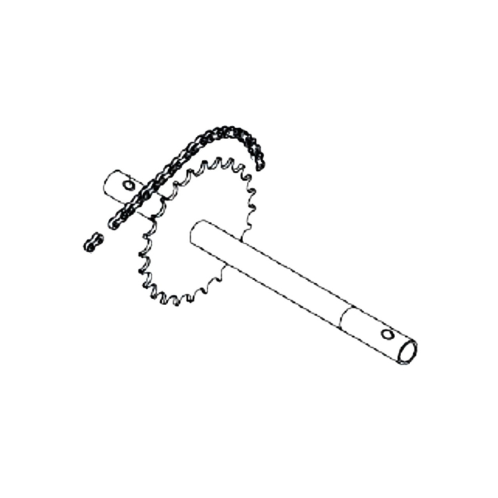 Akselasarja Cl400:Lle 5977135-01 ryhmässä  @ GPLSHOP (5977135-01)