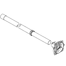 Laiteputkisarja 5978421-02 ryhmässä Varaosat / Varaosat Raivaussahat / Varaosat Husqvarna 545FR @ GPLSHOP (5978421-02)