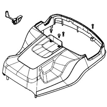Cover Pro Powerhead Top 5979377-01 ryhmässä @ GPLSHOP (5979377-01)