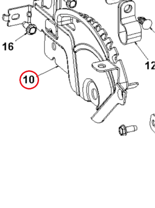 Assy, Hitsaus, Deflecto 5979923-02 ryhmässä  @ GPLSHOP (5979923-02)