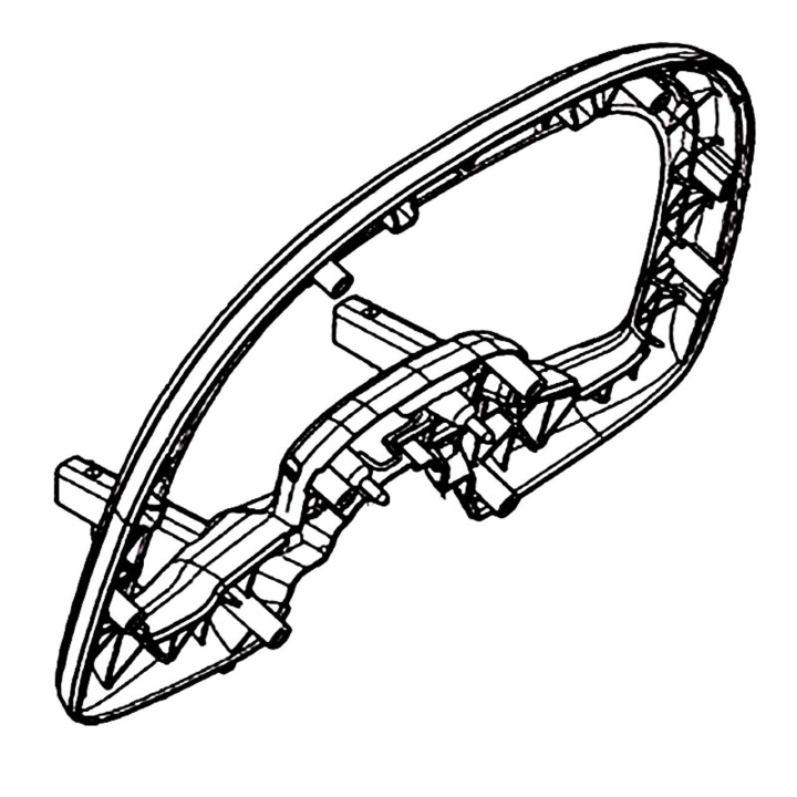 Etukahvan kansi ryhmässä Varaosat / Varaosat Pensasleikkurit / Varaosat Husqvarna 522iHD75 @ GPLSHOP (5984607-01)