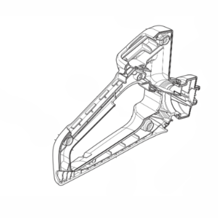 Takakahva vasen ryhmässä Varaosat / Varaosat Pensasleikkurit / Varaosat Husqvarna 522iHD75 @ GPLSHOP (5984838-01)