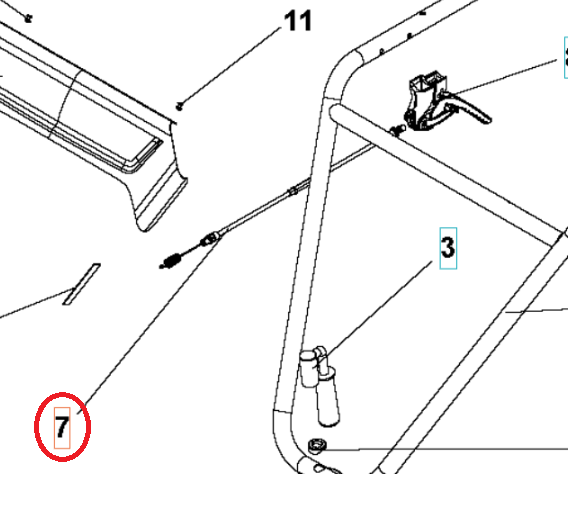 Kytkentäkaapeli Lg1250 5986764-01 ryhmässä  @ GPLSHOP (5986764-01)