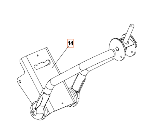 Bracket Hd Bracket Grey Ral 62 5986779-01 ryhmässä  @ GPLSHOP (5986779-01)