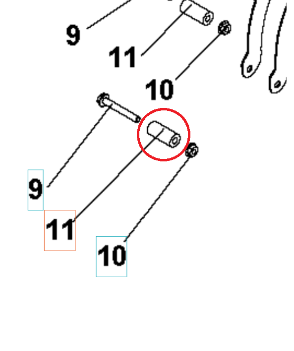 Välikappale 5986803-01 ryhmässä  @ GPLSHOP (5986803-01)