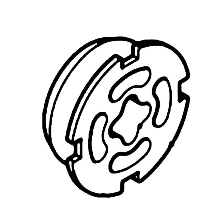 Tärinänvaimennuselementti Hedgetri ryhmässä Varaosat / Varaosat Pensasleikkurit / Varaosat Husqvarna 522iHD75 @ GPLSHOP (5997232-01)