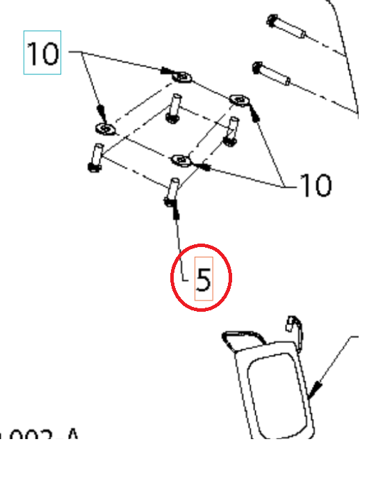 Ruuvi 8174113-12 ryhmässä  @ GPLSHOP (8174113-12)