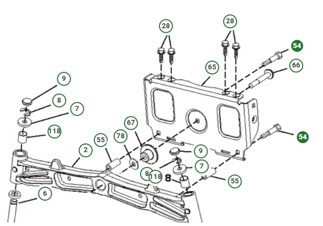 Pultti 3/8-16X2 1/4 ryhmässä @ GPLSHOP (8747606-36)