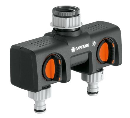 Twin-Tap Connector GARDENA (8193) ryhmässä  @ GPLSHOP (9669703-01)