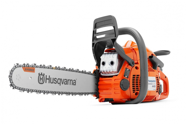 Husqvarna 445 II E-Series TrioBrake Moottorisaha ryhmässä Husqvarnan metsä- ja puutarhatuotteet / Husqvarna Moottorisahat / Yleissahat @ GPLSHOP (9671568-33)