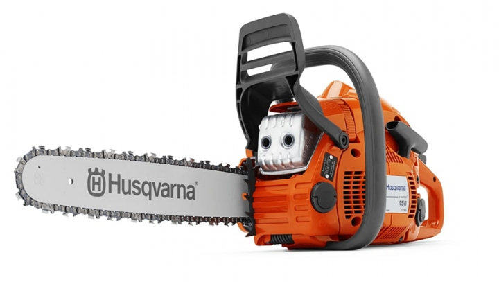 Husqvarna 450 E-series Moottorisaha ryhmässä Husqvarnan metsä- ja puutarhatuotteet / Husqvarna Moottorisahat / Yleissahat @ GPLSHOP (9671569-73)