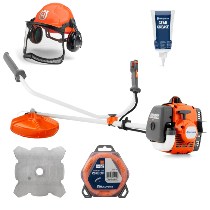 Husqvarna 129R Metsänraivaussahat-Kit ryhmässä Husqvarnan metsä- ja puutarhatuotteet / Husqvarna Raivaussahat & Trimmerit / Raivaussahat & trimmerit @ GPLSHOP (9671933)