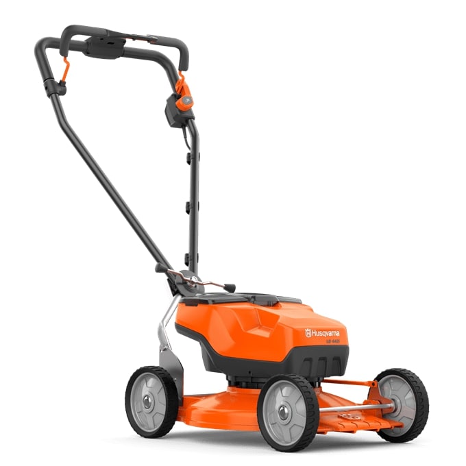 Husqvarna LB442i ryhmässä Husqvarnan metsä- ja puutarhatuotteet / Husqvarna Ruohonleikkurit / Akkukäyttöiset ruohonleikkurit @ GPLSHOP (9704823-01)