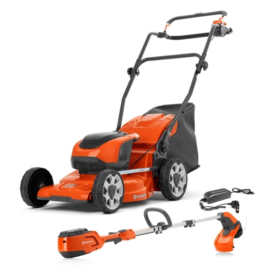 Husqvarna LC137i / 115iL Kit + BLi20 & QC80 ryhmässä Husqvarnan metsä- ja puutarhatuotteet / Husqvarna Ruohonleikkurit / Akkukäyttöiset ruohonleikkurit @ GPLSHOP (9705009-03)