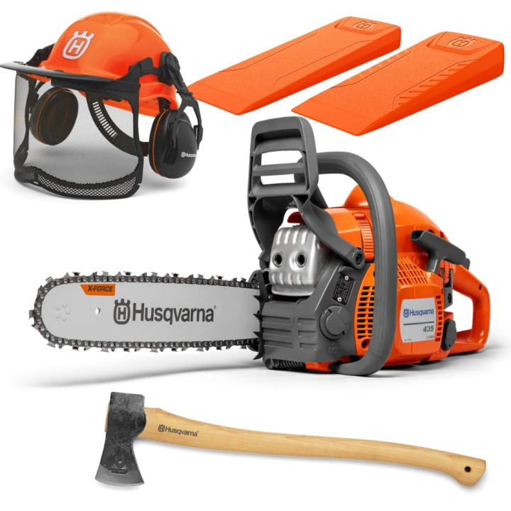 Husqvarna 435 II Kaato­paketti ryhmässä Husqvarnan metsä- ja puutarhatuotteet / Husqvarna Moottorisahat / Yleissahat @ GPLSHOP (9705597pkt)
