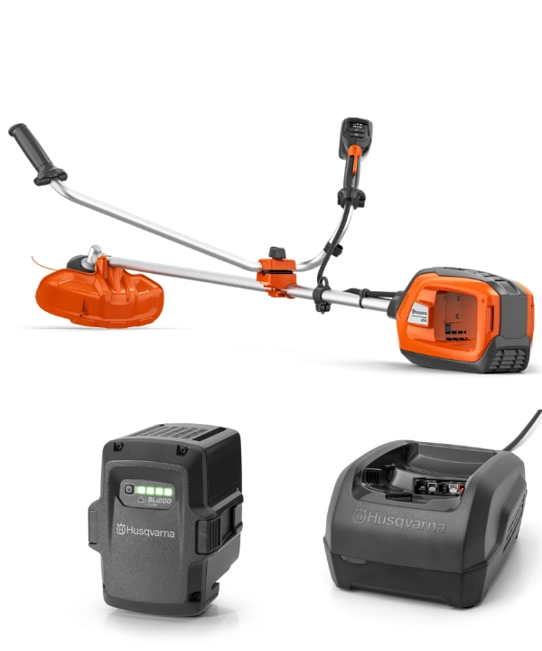 Husqvarna 325iR Akkutrimmeri-Pakki ryhmässä Husqvarnan metsä- ja puutarhatuotteet / Husqvarna Raivaussahat & Trimmerit / Akkukäyttöiset raivaussahat & trimmerit @ GPLSHOP (9705669)