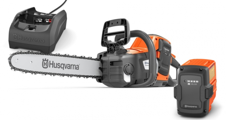 Husqvarna 240i + Bli30 & C80 ryhmässä Husqvarnan metsä- ja puutarhatuotteet / Husqvarna Moottorisahat / Akkukäyttöiset sahat @ GPLSHOP (9706011-07)