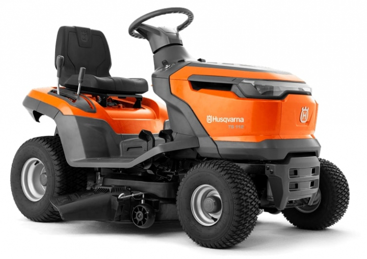 Husqvarna TS 112 puutarhatraktori ryhmässä Husqvarnan metsä- ja puutarhatuotteet / Husqvarna Ajettava ruohonleikkuri / Puutarhatraktorit @ GPLSHOP (9706224-01)