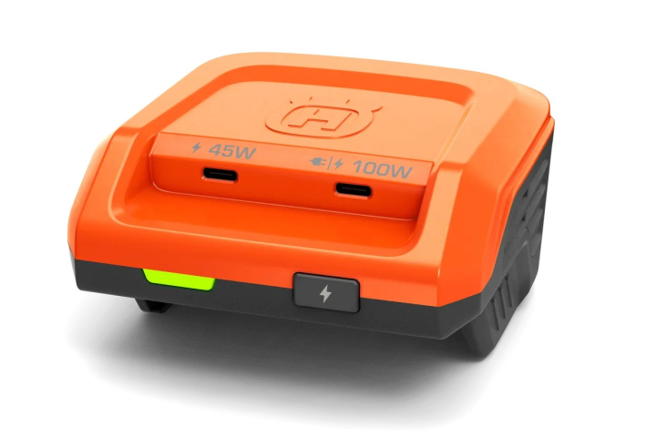 Husqvarna USB150X USB-C-sovitin ryhmässä Husqvarnan metsä- ja puutarhatuotteet / Husqvarna Akkutuotteet / Tuotteet Battery sarja @ GPLSHOP (9707225-01)